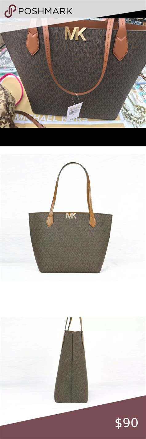 michael kors montgomery tote brown